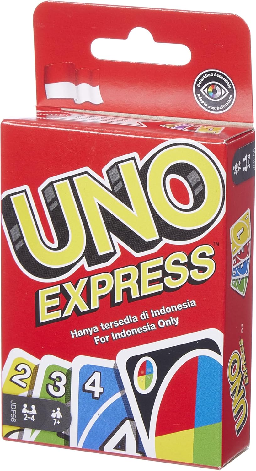 UNO Express™ Card Game for Travel, 2–6 Players