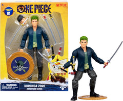 One Piece Zoro 6" Action Figure with 5 Accessories