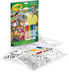 Crayola Colour & Activity Pad With Markers Paw Patrol CY04-6918G