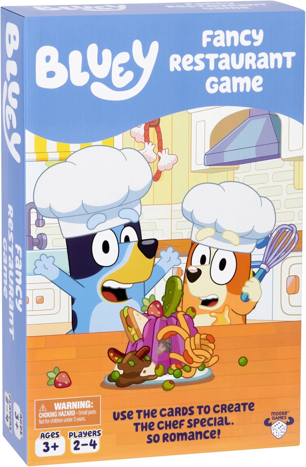 Bluey Fancy Restaurant Game – Memory & Matching Game for Ages 3+