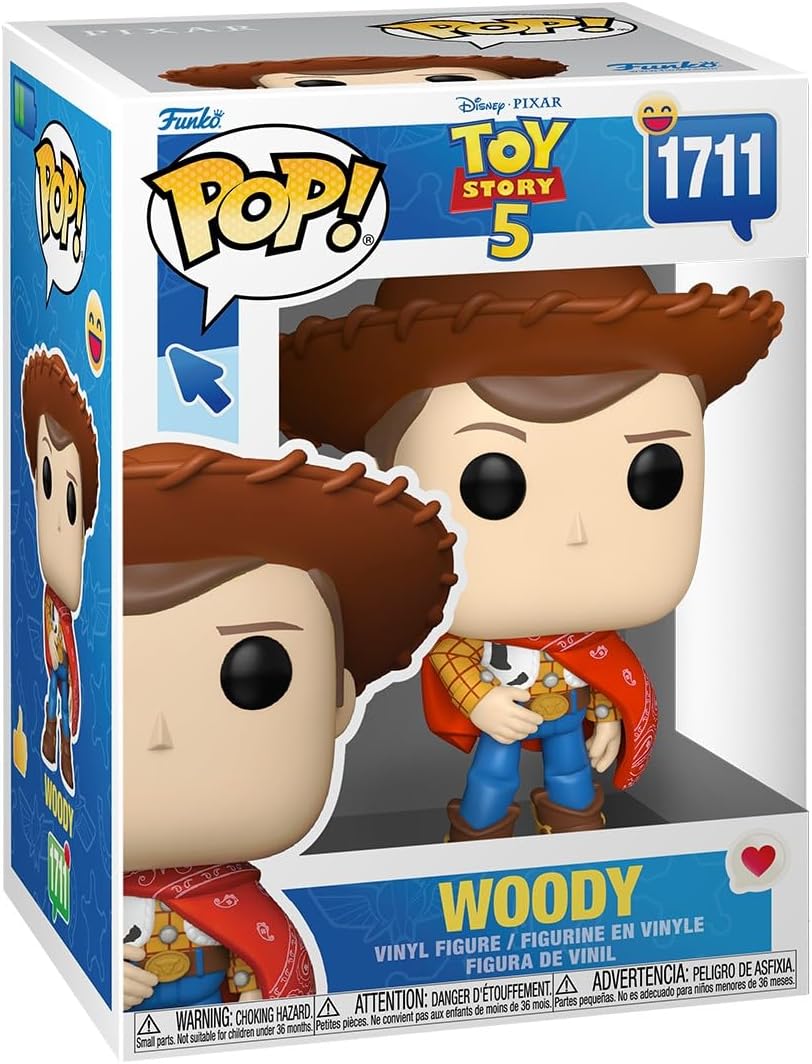 Funko Pop! Disney: Toy Story 5 - Woody Collectable Vinyl Figure