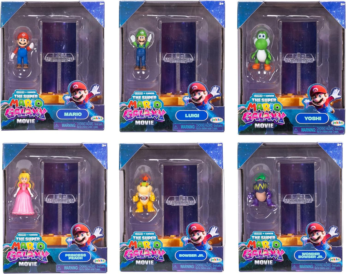 Nintendo Super Mario Movie Mini Figure with Accessory by JAKKS Pacific