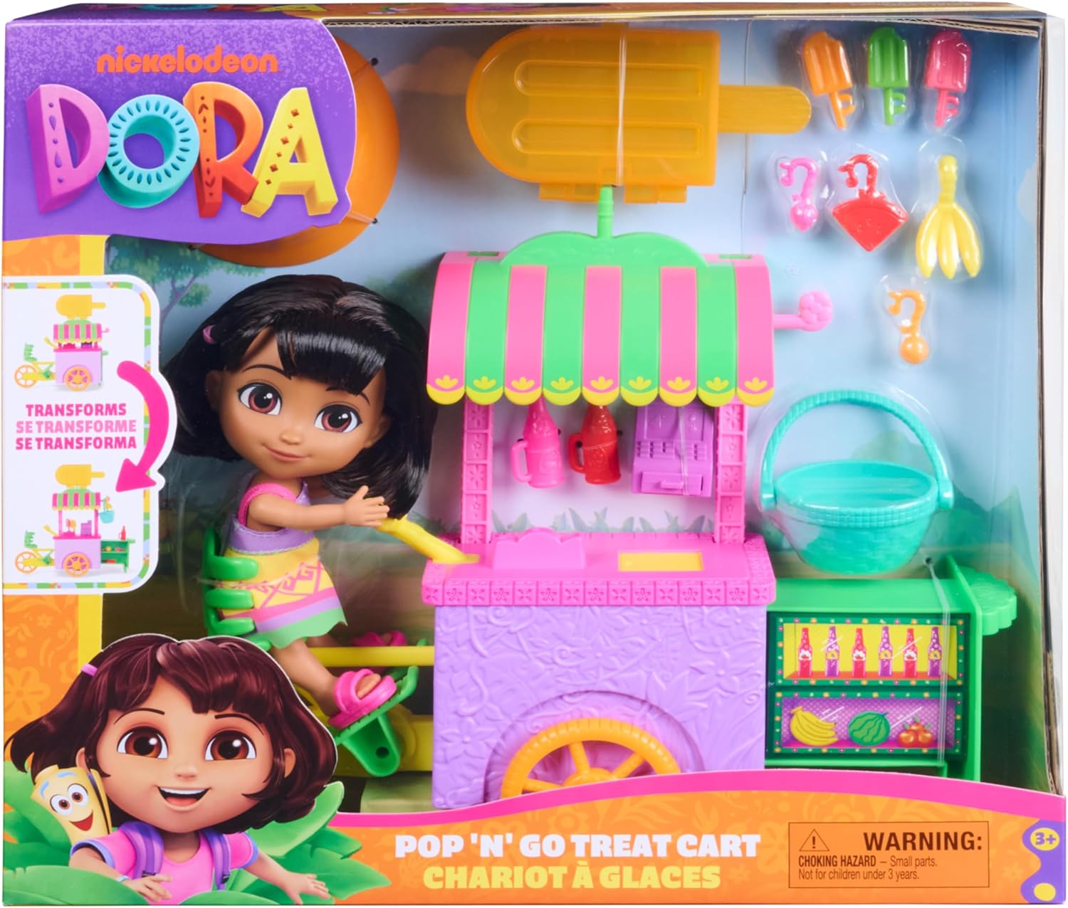 Dora the Explorer Pop 'N' Go Treat Cart