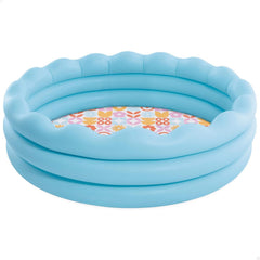 Intex Wavy Edge Pool – Inflatable Pool with Accessories 