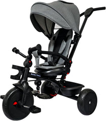 577HC Tricycle for Kids, Grey, Ages 1-3