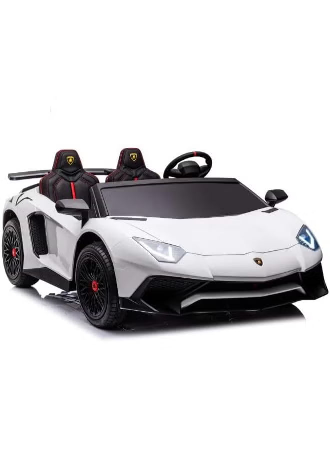 Lamborghini Aventador SV Car 1B/2M White — image 1