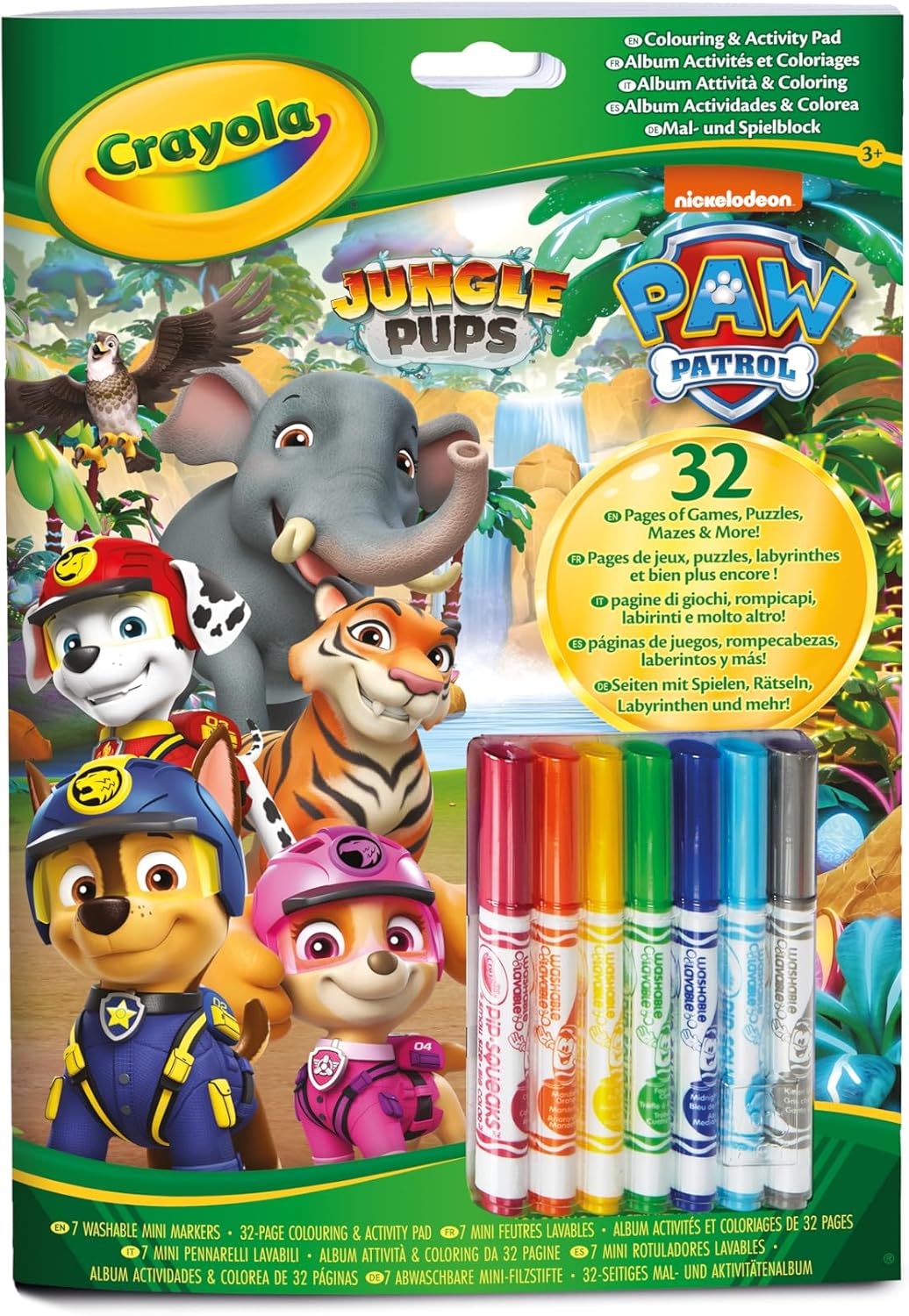 Crayola Colour & Activity Pad With Markers Paw Patrol CY04-6918G — view 2