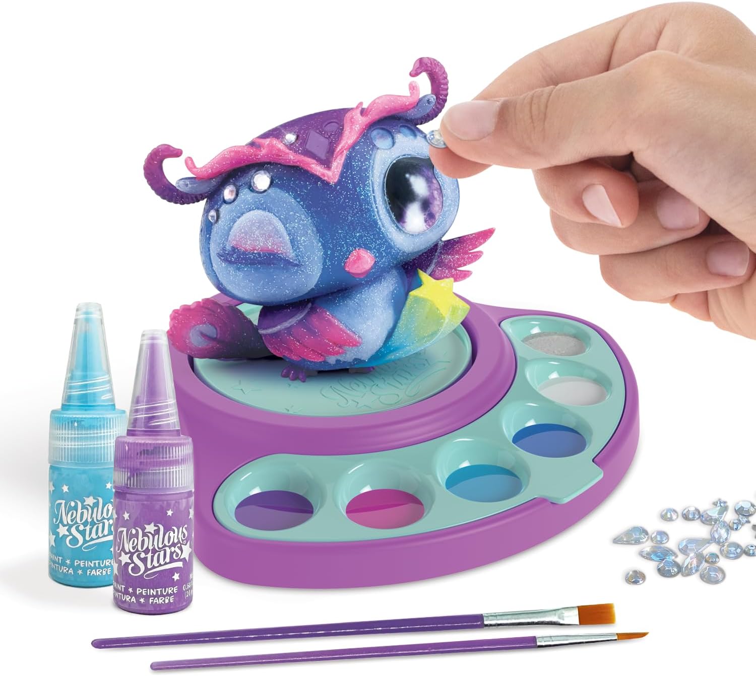 Nebulous Stars Animoulous Painting Studio Creative Kit for Crafts, Ages 7+ — view 2