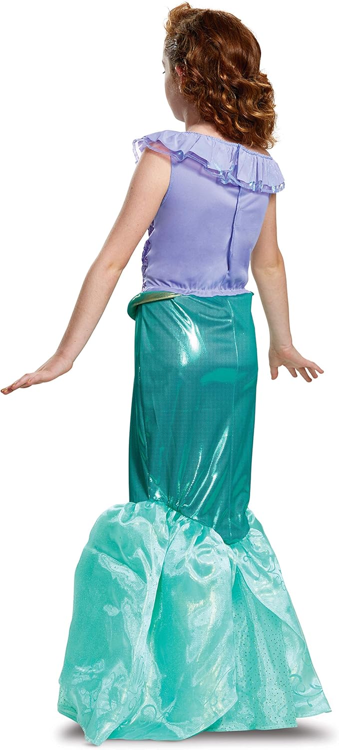 Disguise Disney Princess Ariel Little Mermaid Deluxe Girls' Costume — view 2