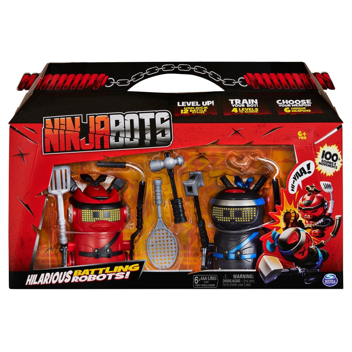 Ninja Bots Double Pack 6058493 - Colorland Toys