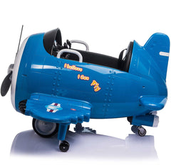 Remote Control Plane RideOn 2M2B Eva Wheel Blue 20201 - Colorland Toys