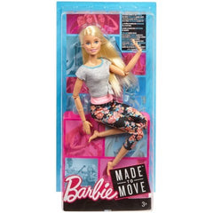 Barbie Made To Move Blonde Hair Doll FTG80 - Colorland Toys