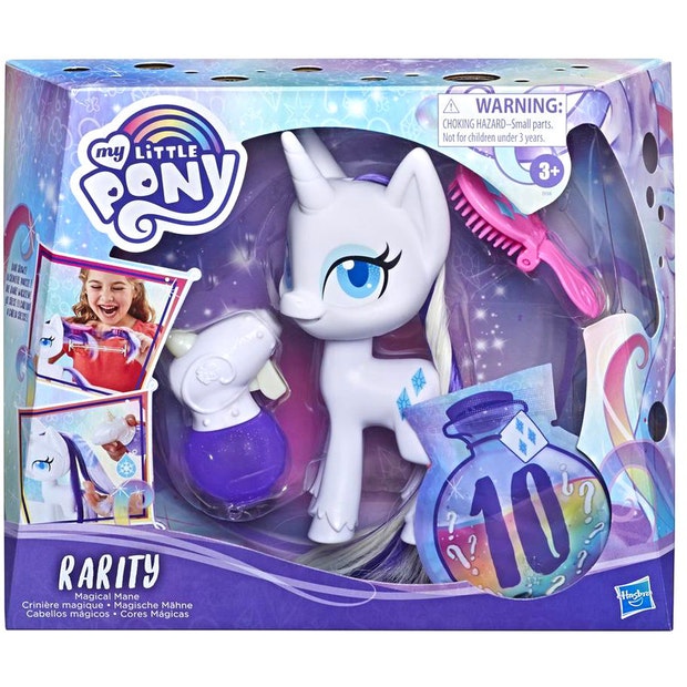My Little Pony Rarity Magical Mane Hair Color Changing Pony - Colorland Toys