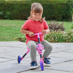 Mookie Scuttle Bug Butterfly Kids Trike 8536 (Pink) — view 2