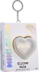 Mini Glam Heart Glitter Balm – Extra Credit (White Heart) — view 2