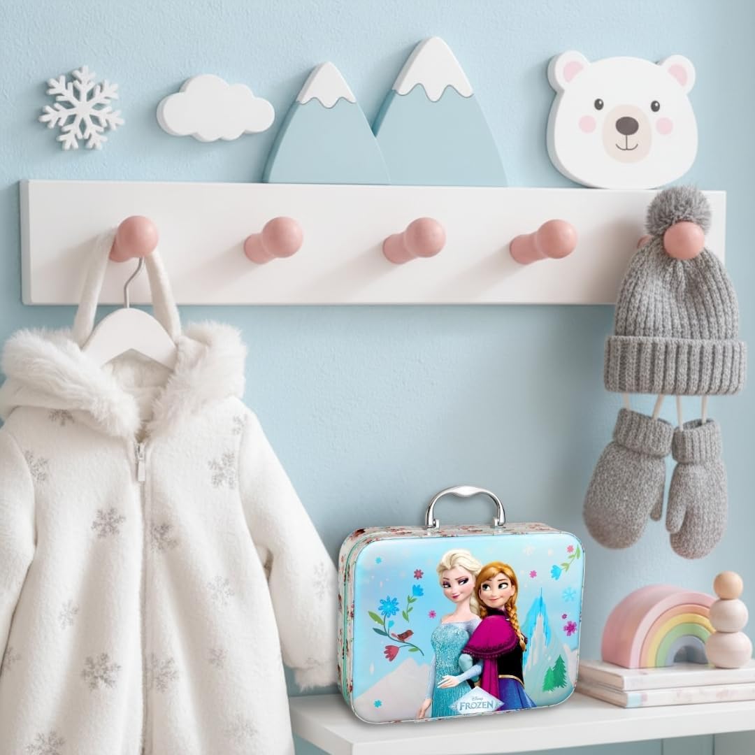 Frozen Makeup Case for Kids – 30 Piece Beauty Set with Elsa & Anna — view 2