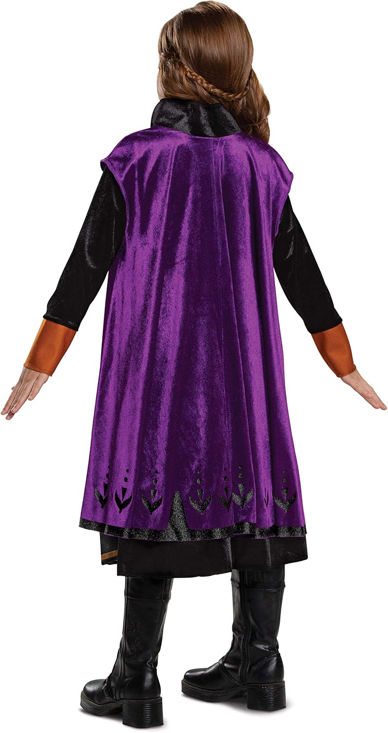 Disguise Disney Anna Frozen 2 Deluxe Girls' Halloween Costume — view 2