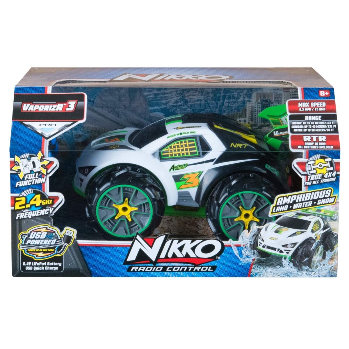 Nikko Radio Controlled Vaporizr 3 12inch Assorted 10020 - Colorland Toys