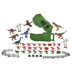 Dino Valley Dino Skull Bucket 45 pcs 542029 - Colorland Toys