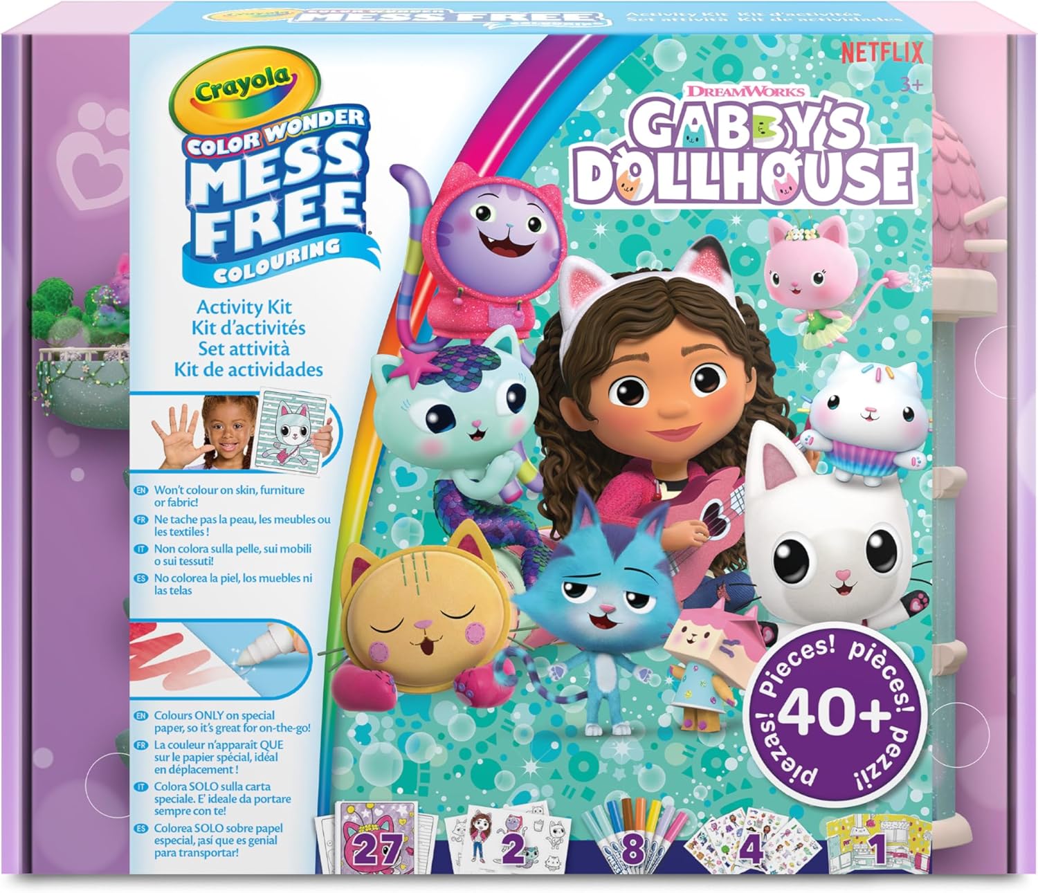 Crayola CW Activity Set Gabby's Dollhouse CY75-7170 — view 2