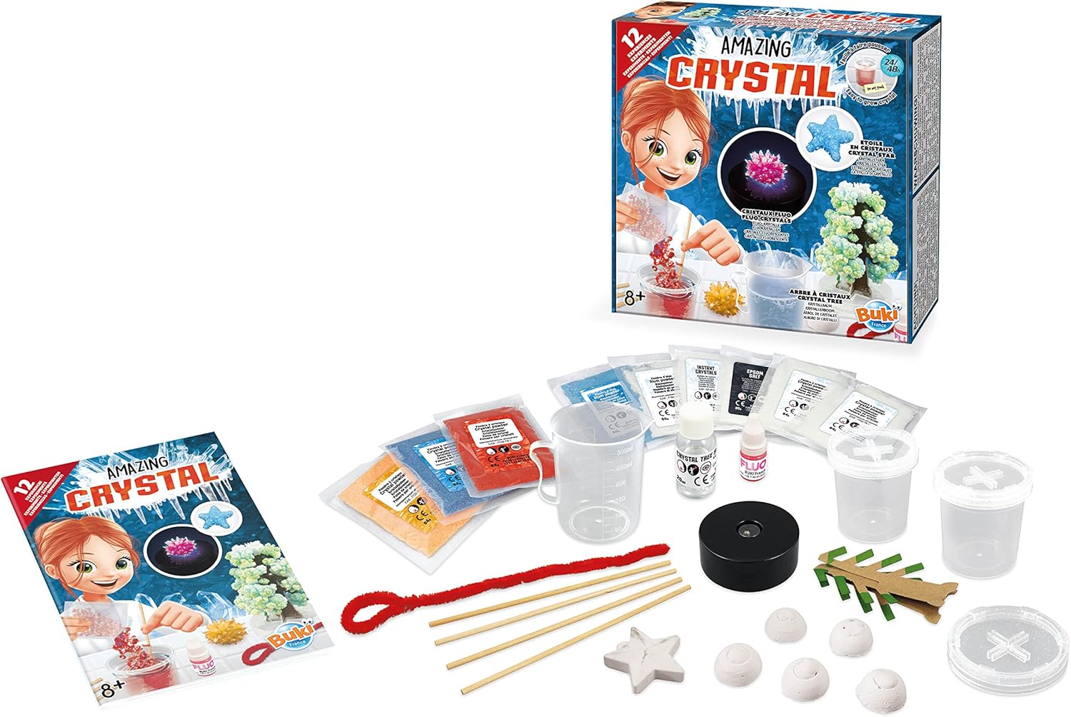 Buki France Amazing Crystal Science Kit for Kids — view 2