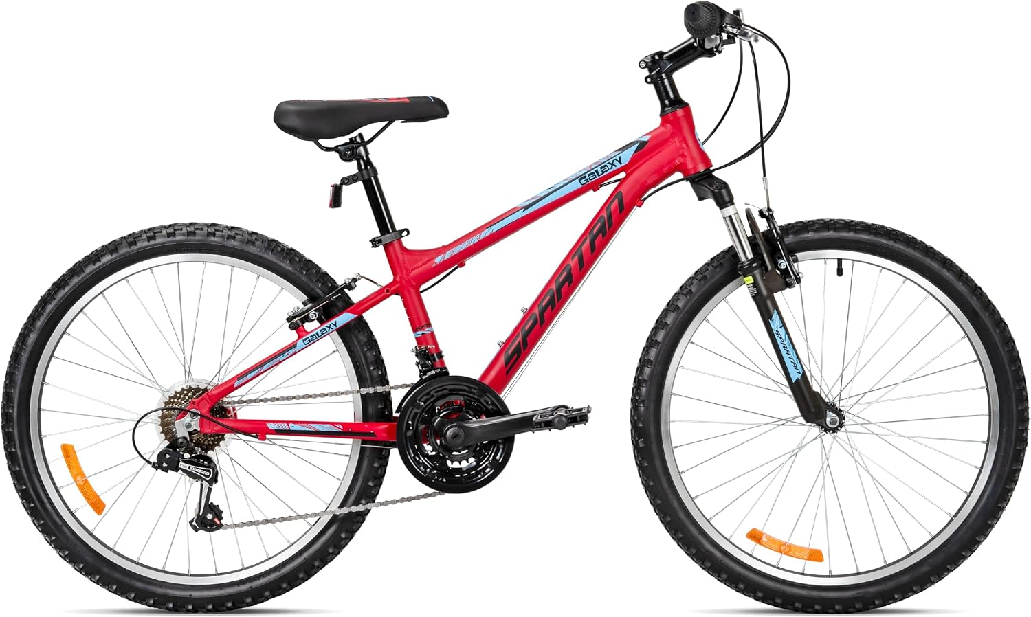 Spartan 24" Galaxy MTB - Red/Blue Youth Mountain Bike — view 2