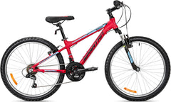 Spartan 24" Galaxy MTB - Red/Blue Youth Mountain Bike — view 2