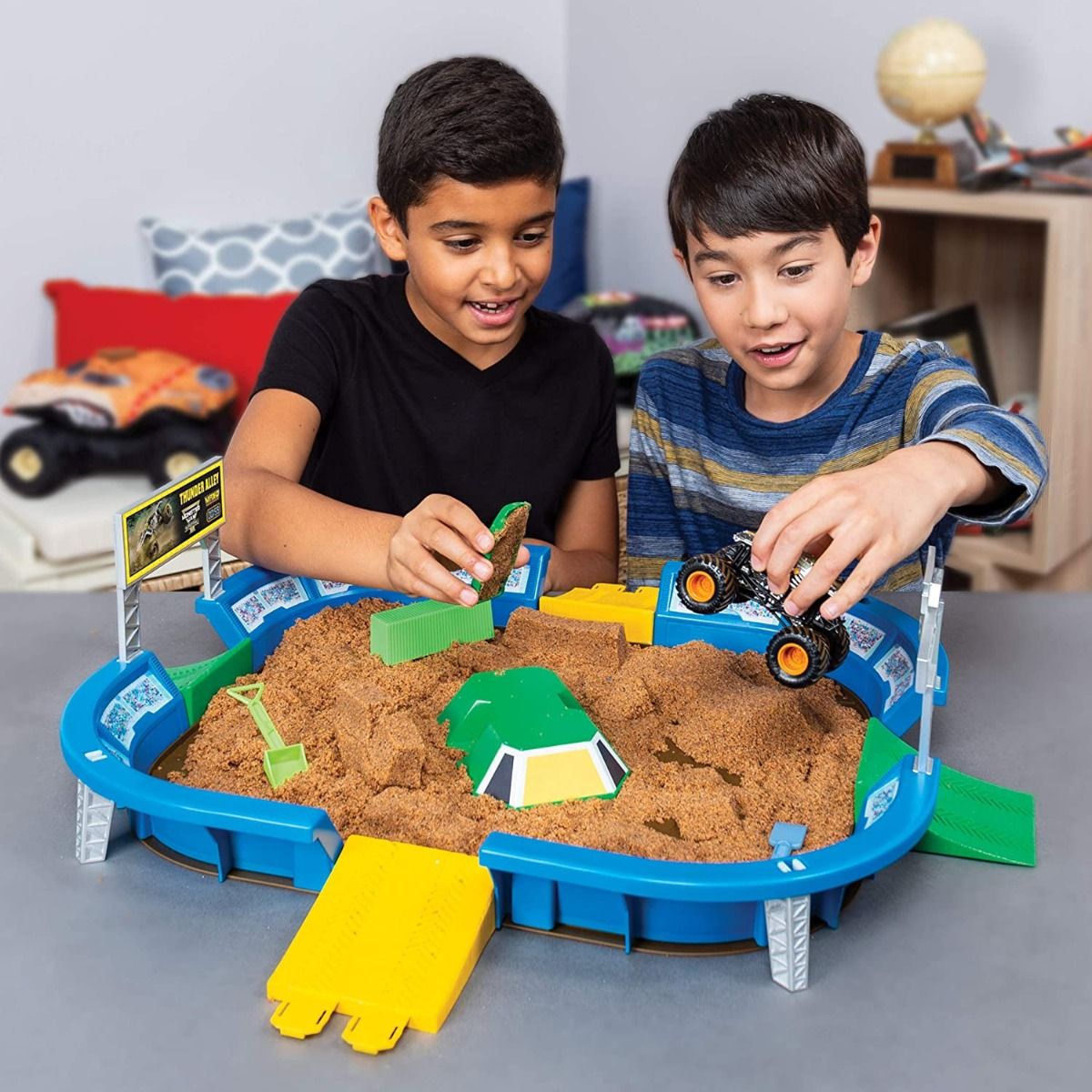 Monster Jam Monster Dirt Arena Playset 6046704 - Colorland Toys