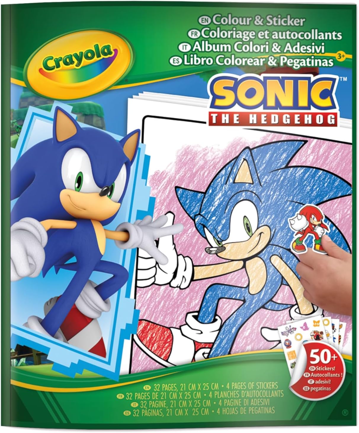 Crayola Color n Sticker Sonic CY04-0898G — view 2