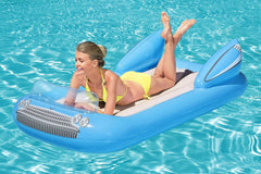 Bestway Classic Convertible Inflatable Lounge for Kids, Multicolor — view 2