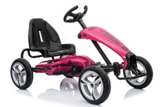 Megastar Ride On Go Kart Racer Pink DMD308A - Colorland Toys