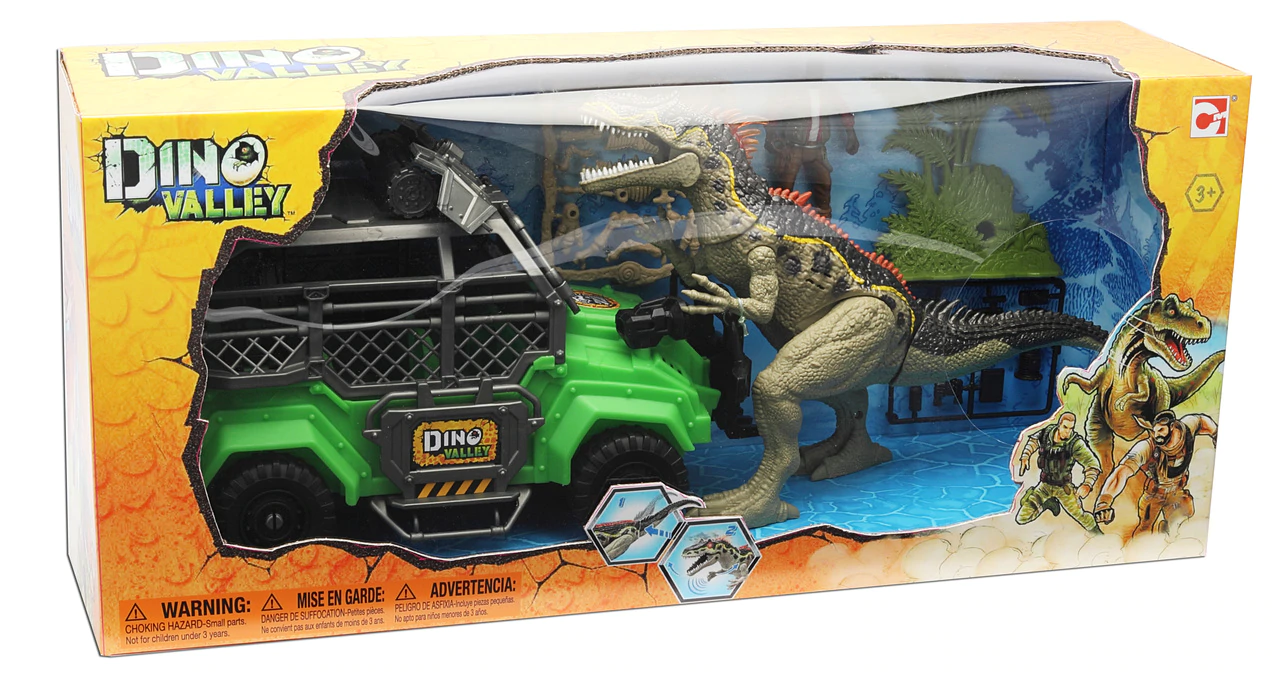 Dino Valley Extreme Dino Vehicle Set 542091 - Colorland Toys