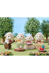 Sheep Family Animal Figures Set – 4 pcs, Shaking Arms & Legs — view 2