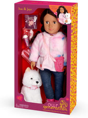 Our Generation Doll & Pomeranian Pup with Accessories – Ines & Jojo — view 2