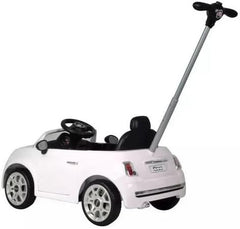 FIAT 500 Push Car With Shade White 3622C — view 2