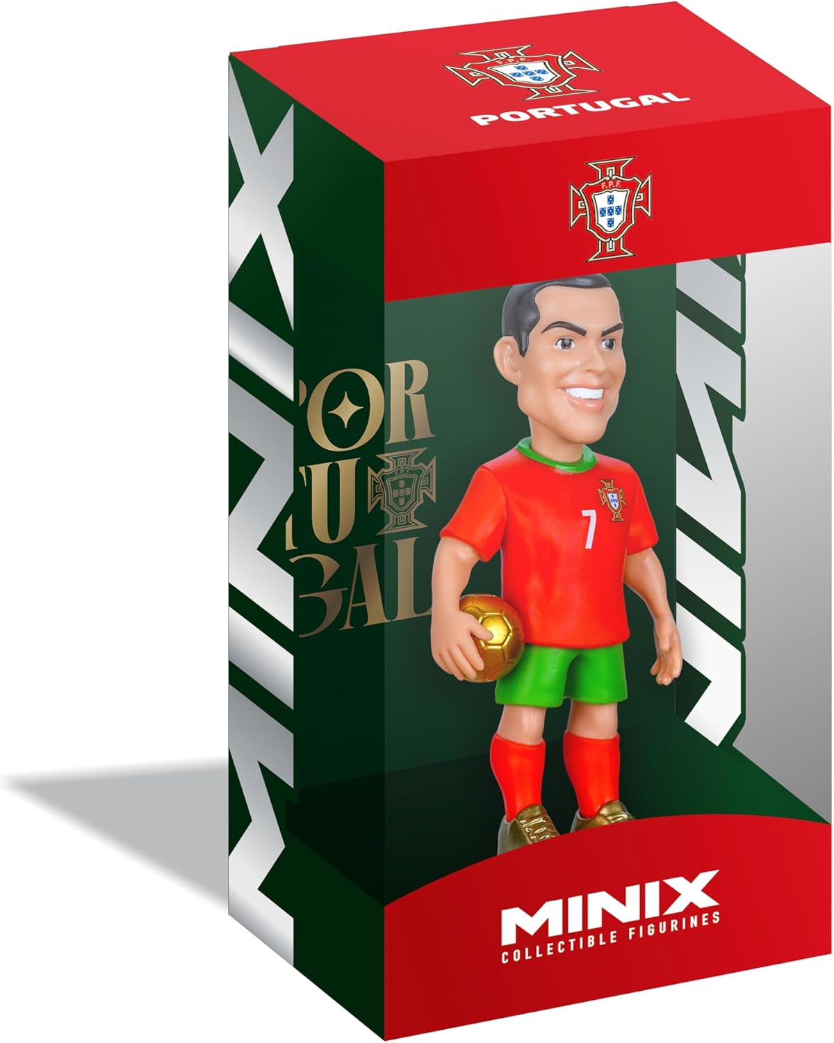 MINIX Football Stars Portugal Cristiano Ronaldo #7 Figure 12cm — view 2