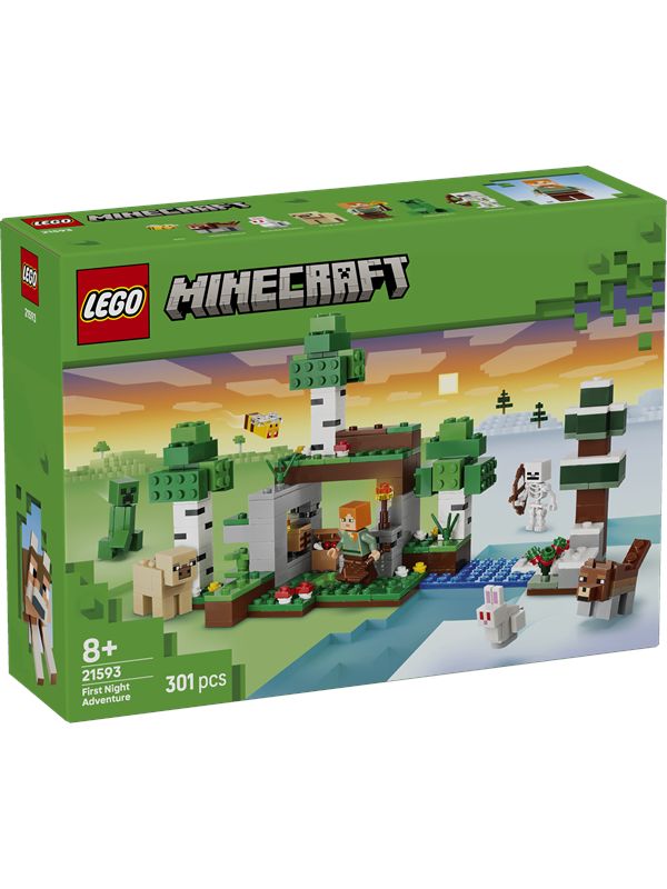 LEGO Minecraft 21593 First Night Adventure Building Set — view 2