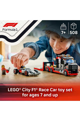 LEGO City F1 Display Truck with Audi F1 Race Car — view 2