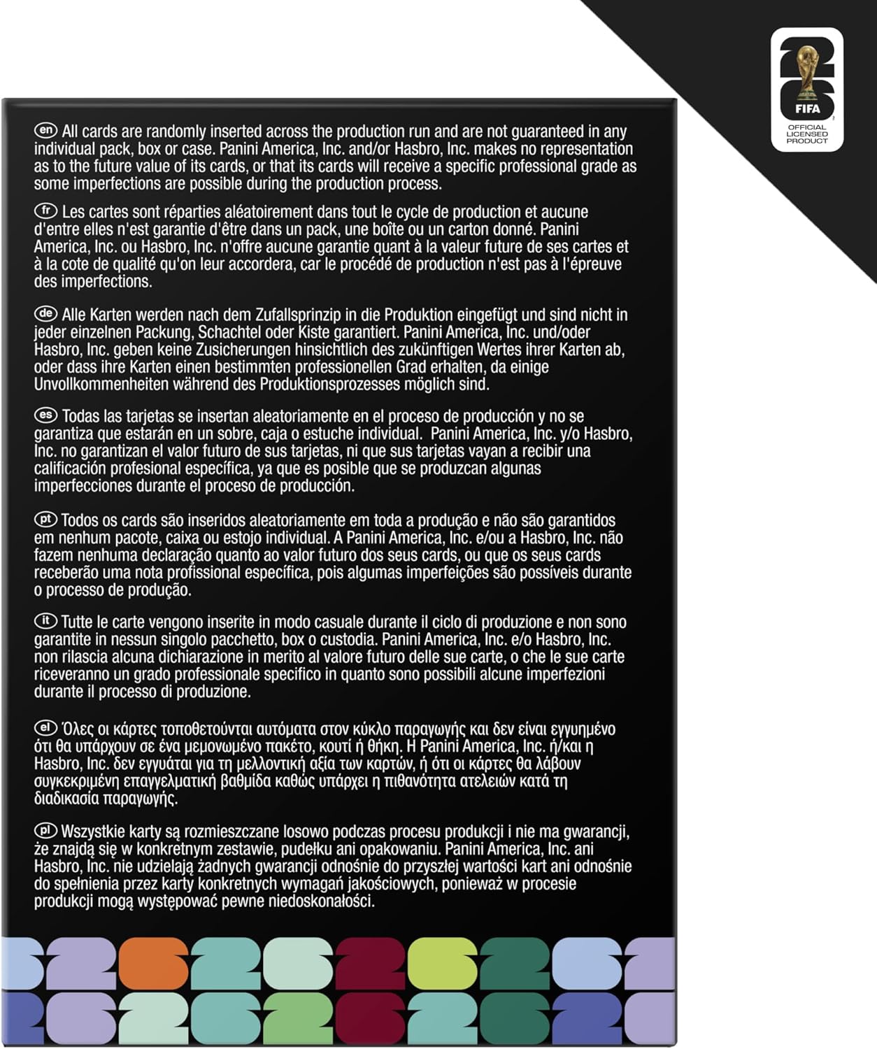 Monopoly Panini Prizm: FIFA World Cup Trading Cards Booster Box — view 2