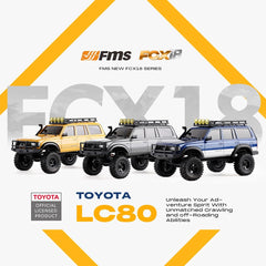 JXC LC80 Land Cruiser Road Crawler RC Car 1:12 4WD JXC5826  — view 2