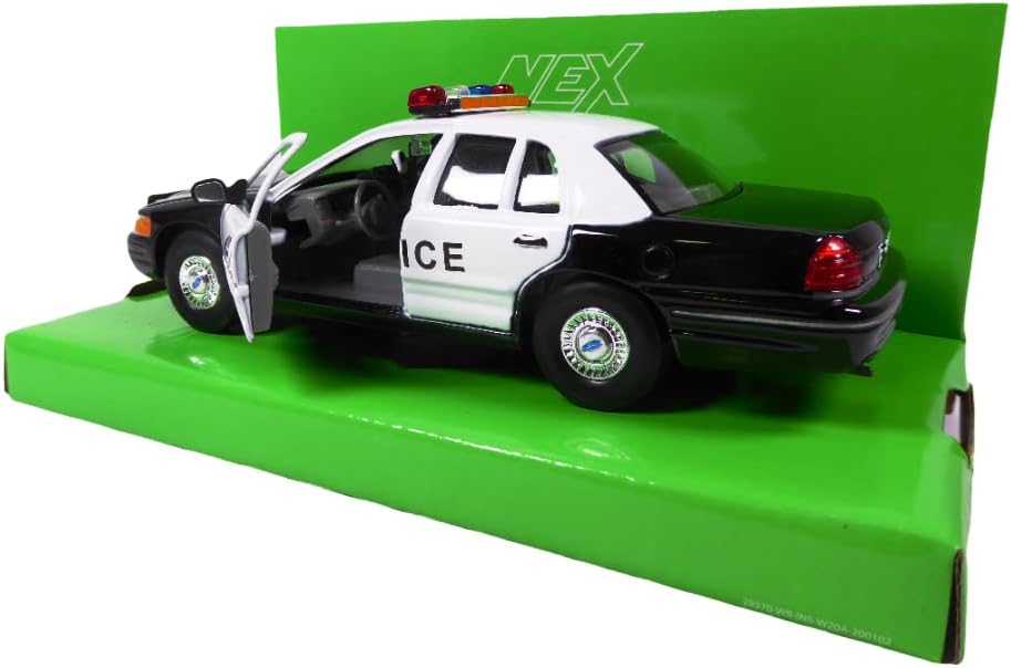 1/24 Scale Ford Crown Victoria Police Car Die-cast Model - OPO 10 — view 2