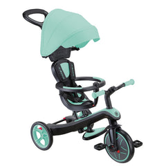 Globber Explorer Trike 4 in 1 Convertible Kids Tricycle – Mint Green — view 2