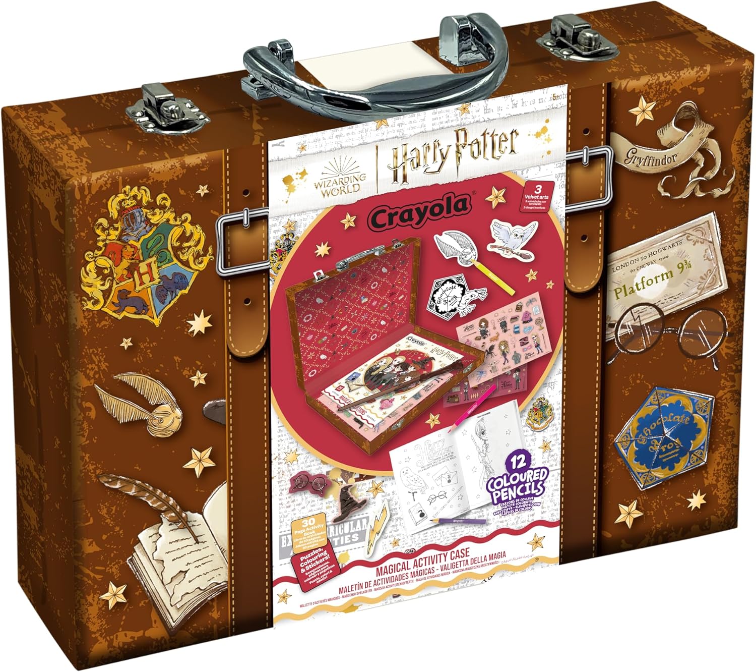 CRAYOLA Harry Potter Magic Briefcase Creative Set for Kids 3+ — view 2