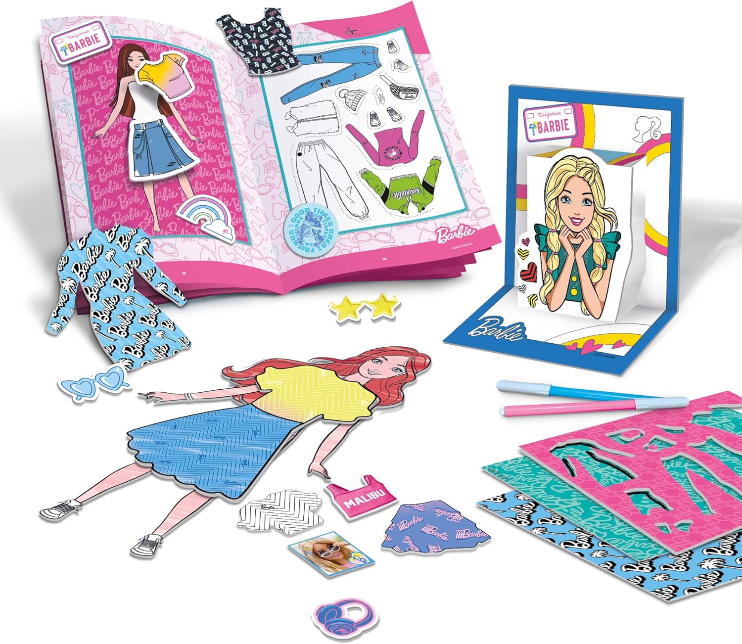 Barbie Fashion Colouring Backpack 112043 — view 2