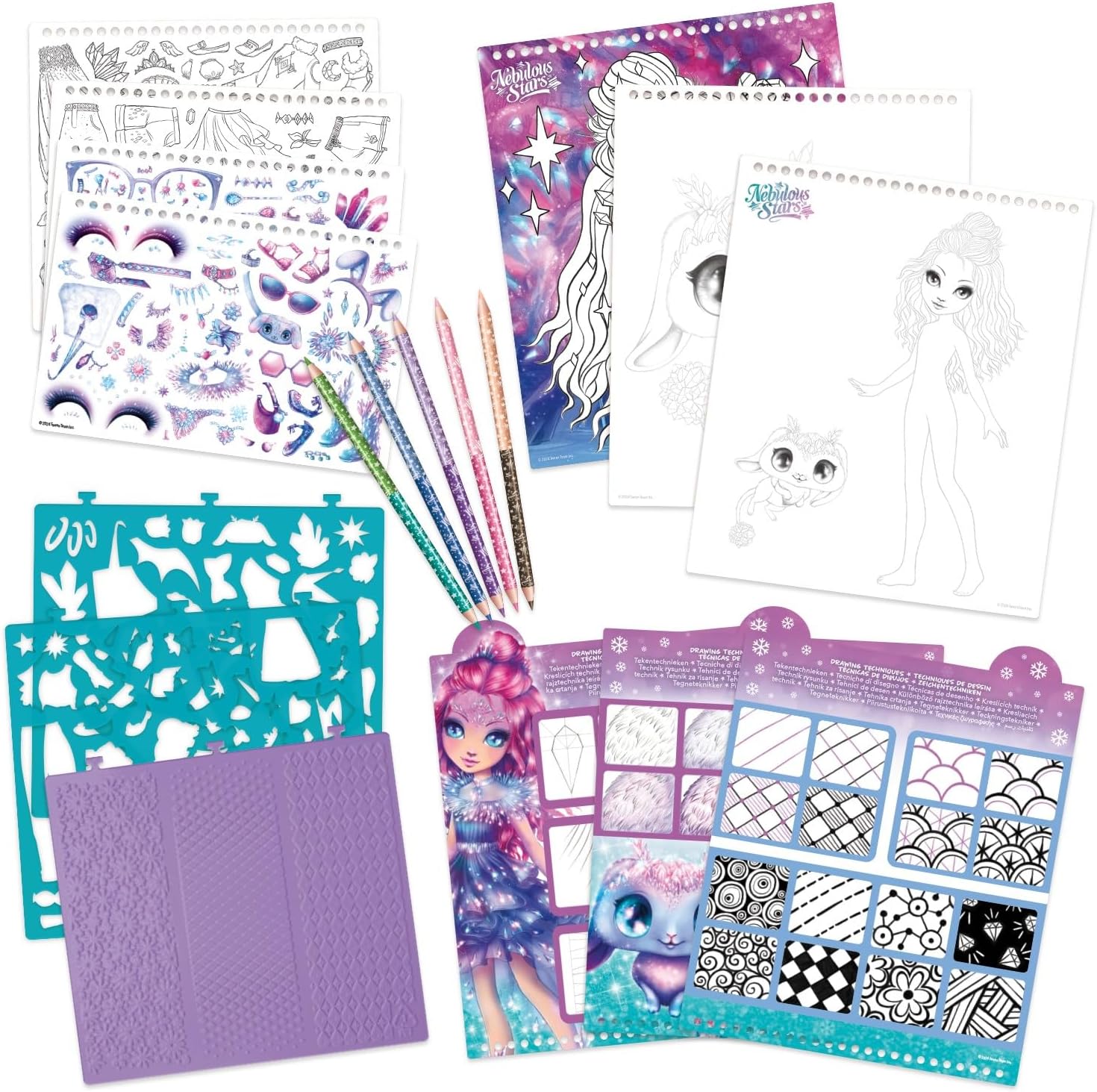 Nebulous Stars Cristalia Creative Sketchbook — view 2