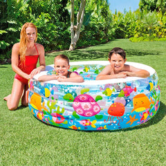 Colorbaby Inflatable Pool Aquarius - 318L by Intex — view 2