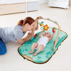 Hape Wooden Portable Baby Gym - Colorland Toys