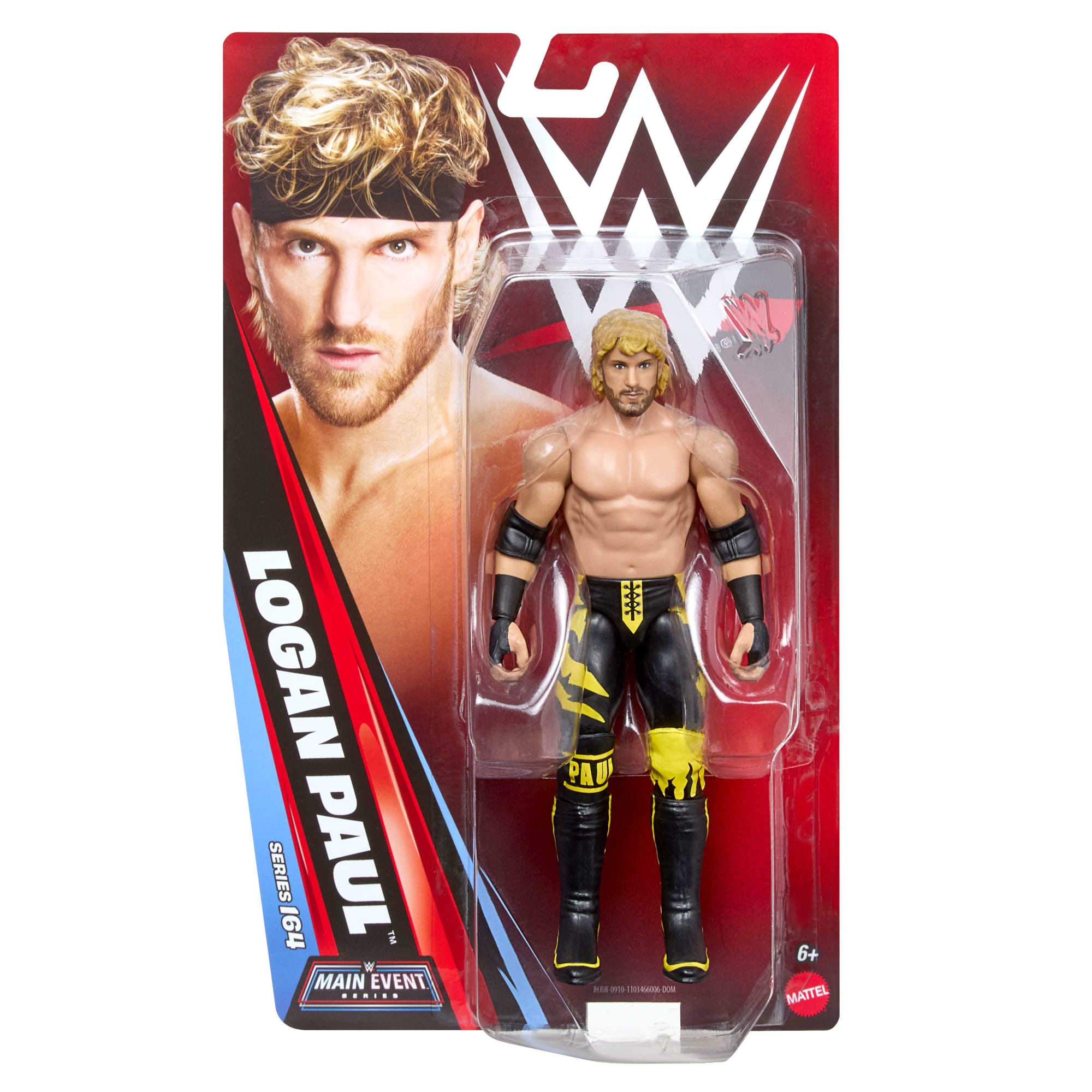 WWE Logan Paul Action Figure, Main Event Series #164, 6-Inch — view 2