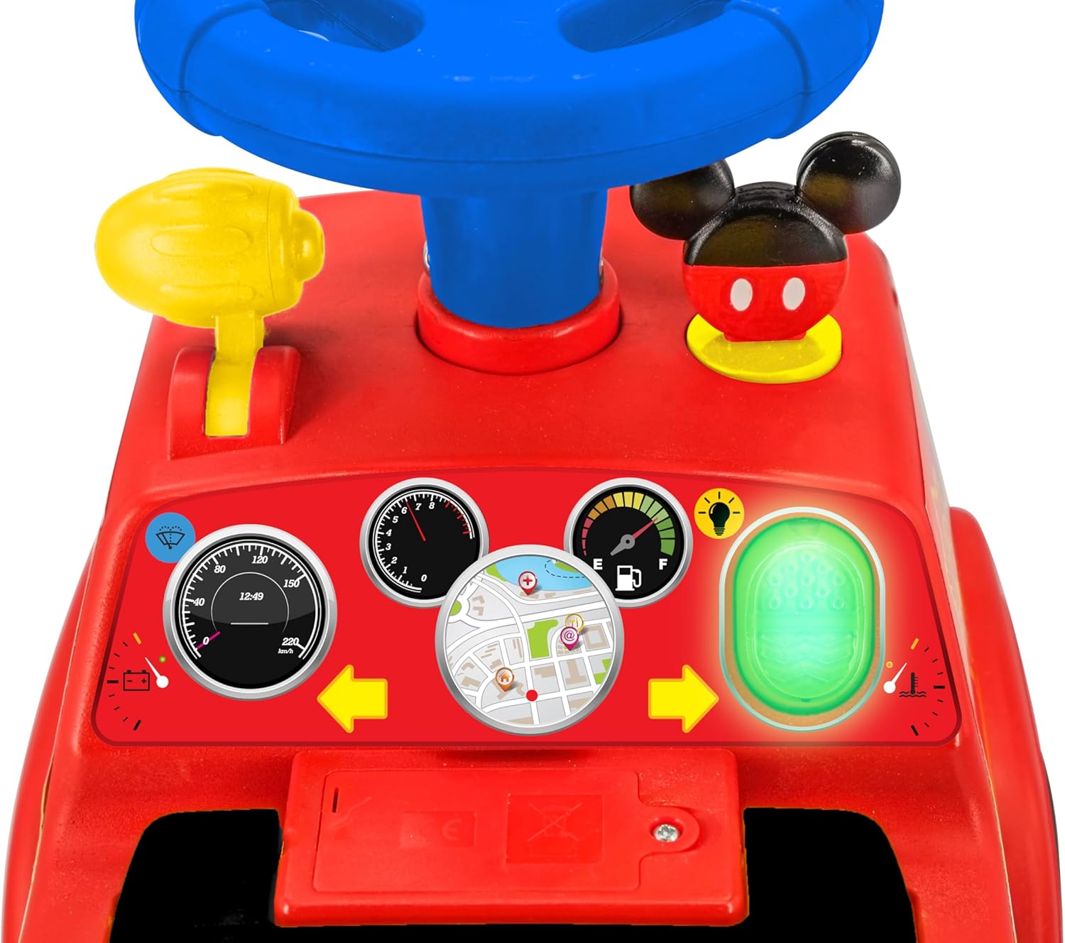 Kiddieland Lights 'N' Sounds Mickey's Camper with Trailer — view 2