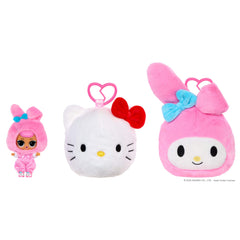 LOL Surprise Loves Hello Kitty™ Reversible Plush Surprise Keychain — view 2